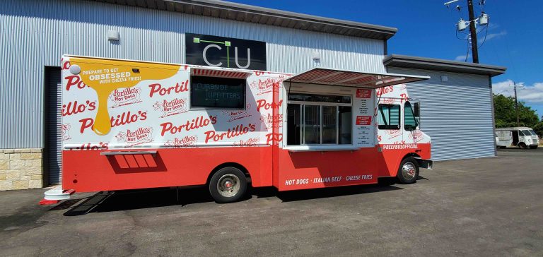 Portillo's Hot Dogs food truck